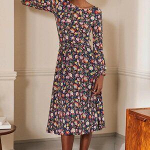 Boden Evelyn Jersey Midi Dress